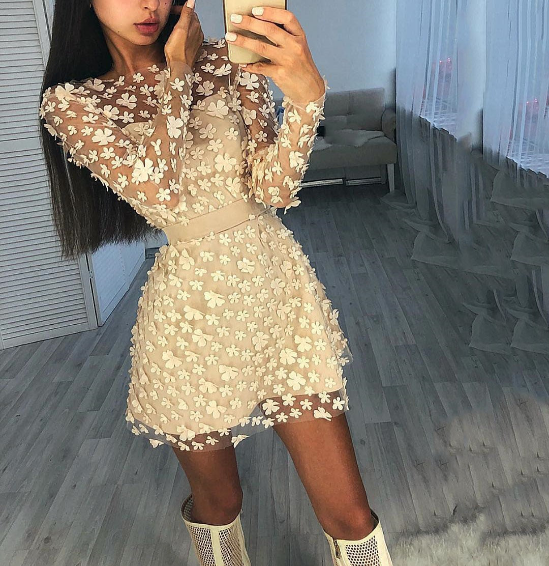 Floral Lace Dress